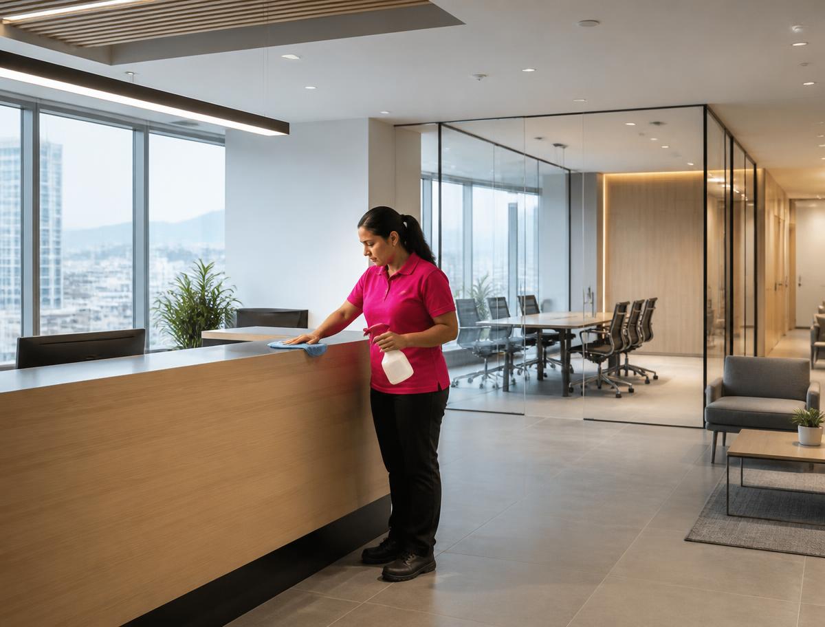 Recepción y salas de reunión de las oficinas corporativas de Lockton